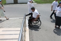Активисты ОНФ в Чечне проверили доступность объектов для инвалидов