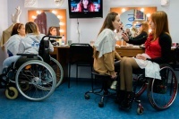 Салон красоты для инвалидов работает в Новосибирске