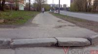 Полтава с препятствиями для инвалидов-колясочников