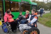 Маломобильные группы населения оценили новые низкопольные автобусы
