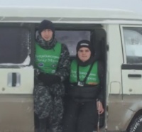 Слепой житель Урала за пять дней довез автостопом детские письма Деду Морозу