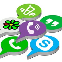 WhatsApp и  Viber и Icq